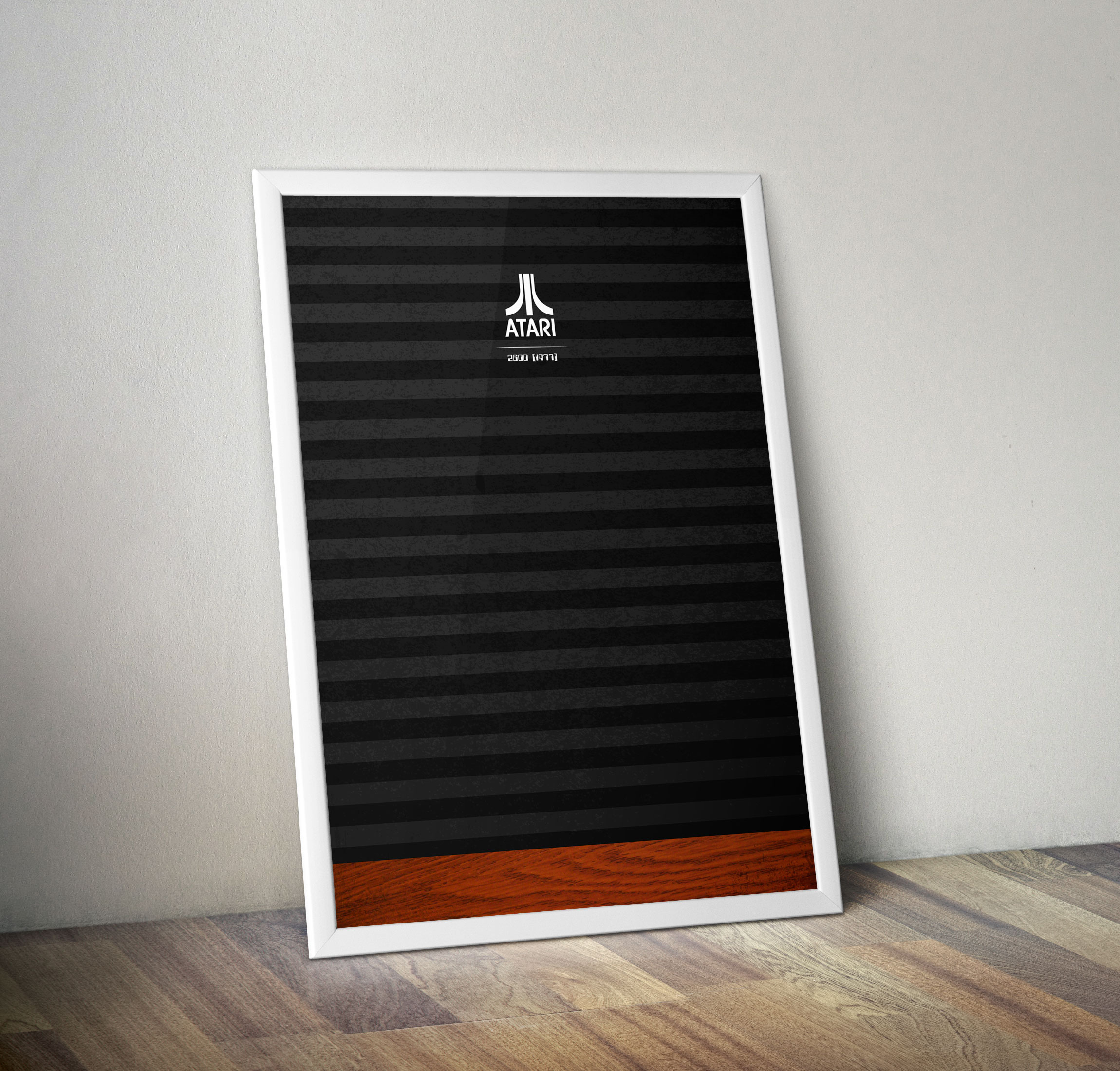 Atari 2600 Minimalist Poster