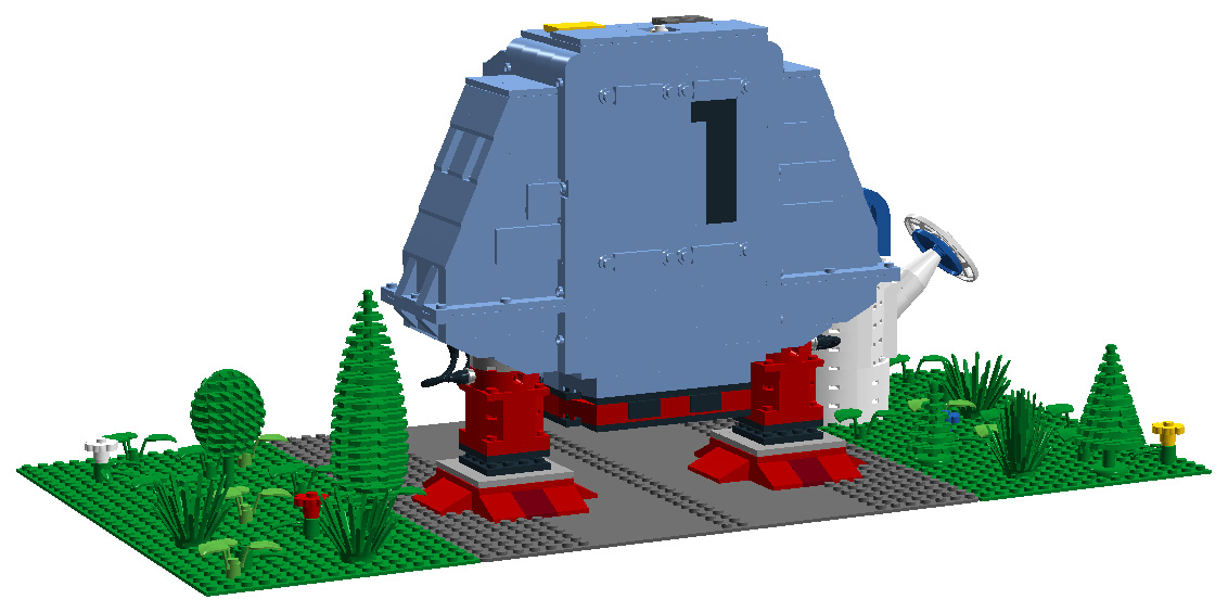 LEGO Ideas Dewey Back