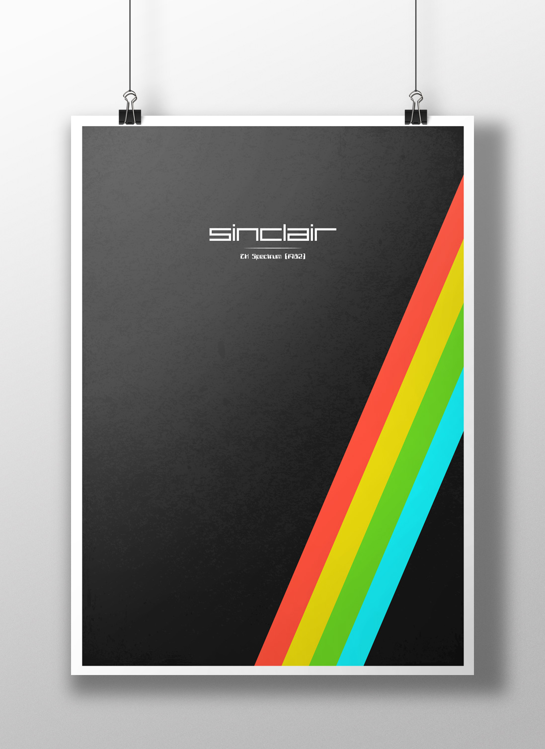 Spectrum 48 Minimalist Poster